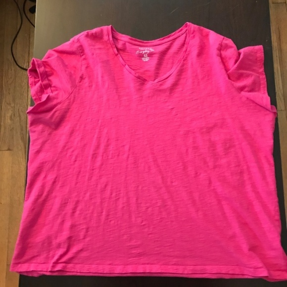 Sonoma Tops - ➕  Pink Sonoma Everyday Tee Size 2X